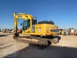 Back corner of used Komatsu excavator for sale